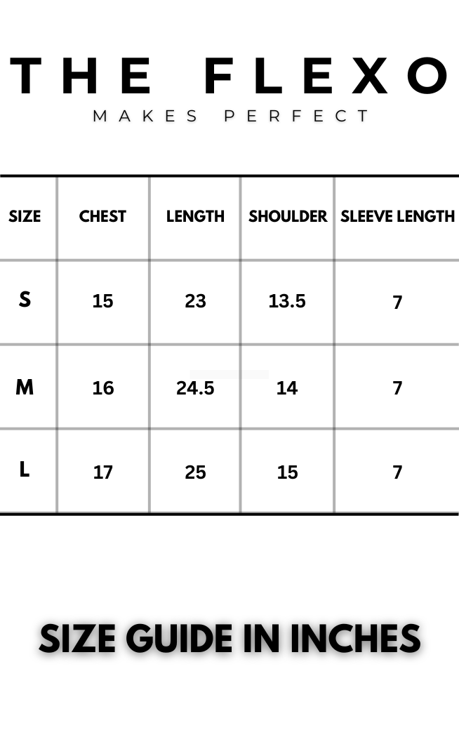 TheFlexo Pack of 2 Half Sleeve Tops – | Grey | Charcoal